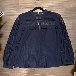 Express Navy Blouse